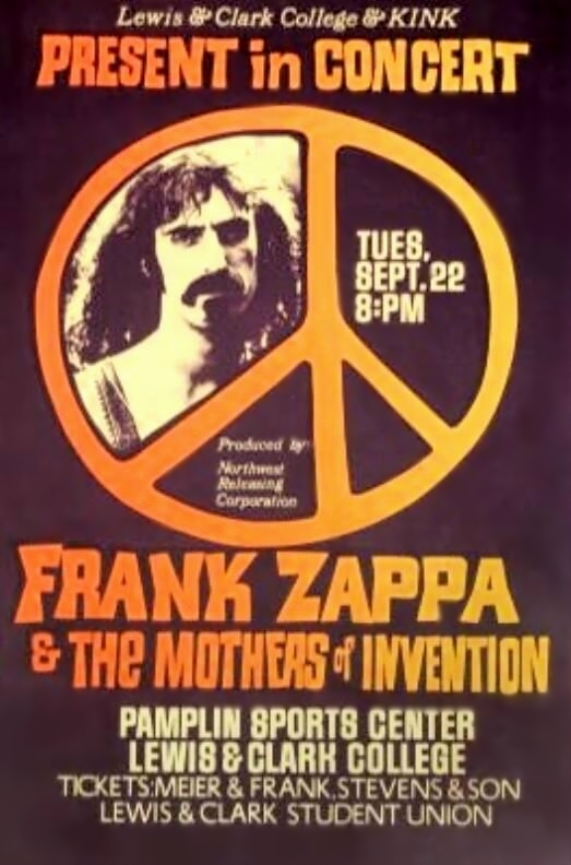 22/09/1970Pamplin Sports Arena @ Lewis & Clark College, Portland, OR